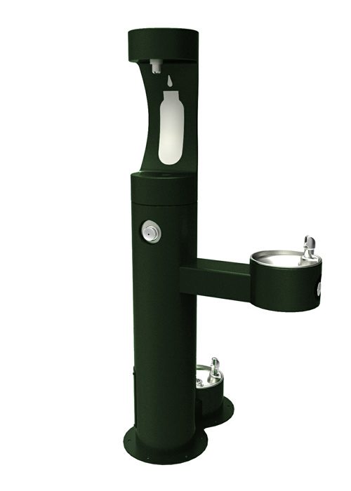 3 tier accessible water fountain in Penarth
